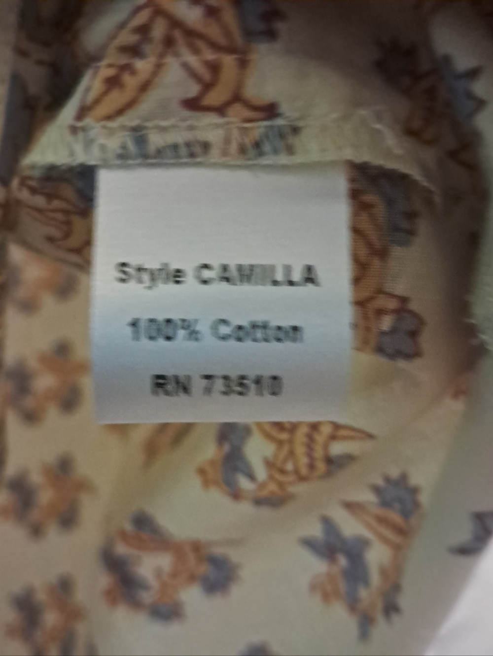 SISTER MARY EMBROIDERED BLOUSE SIZE SMALL - Picture 11 of 12